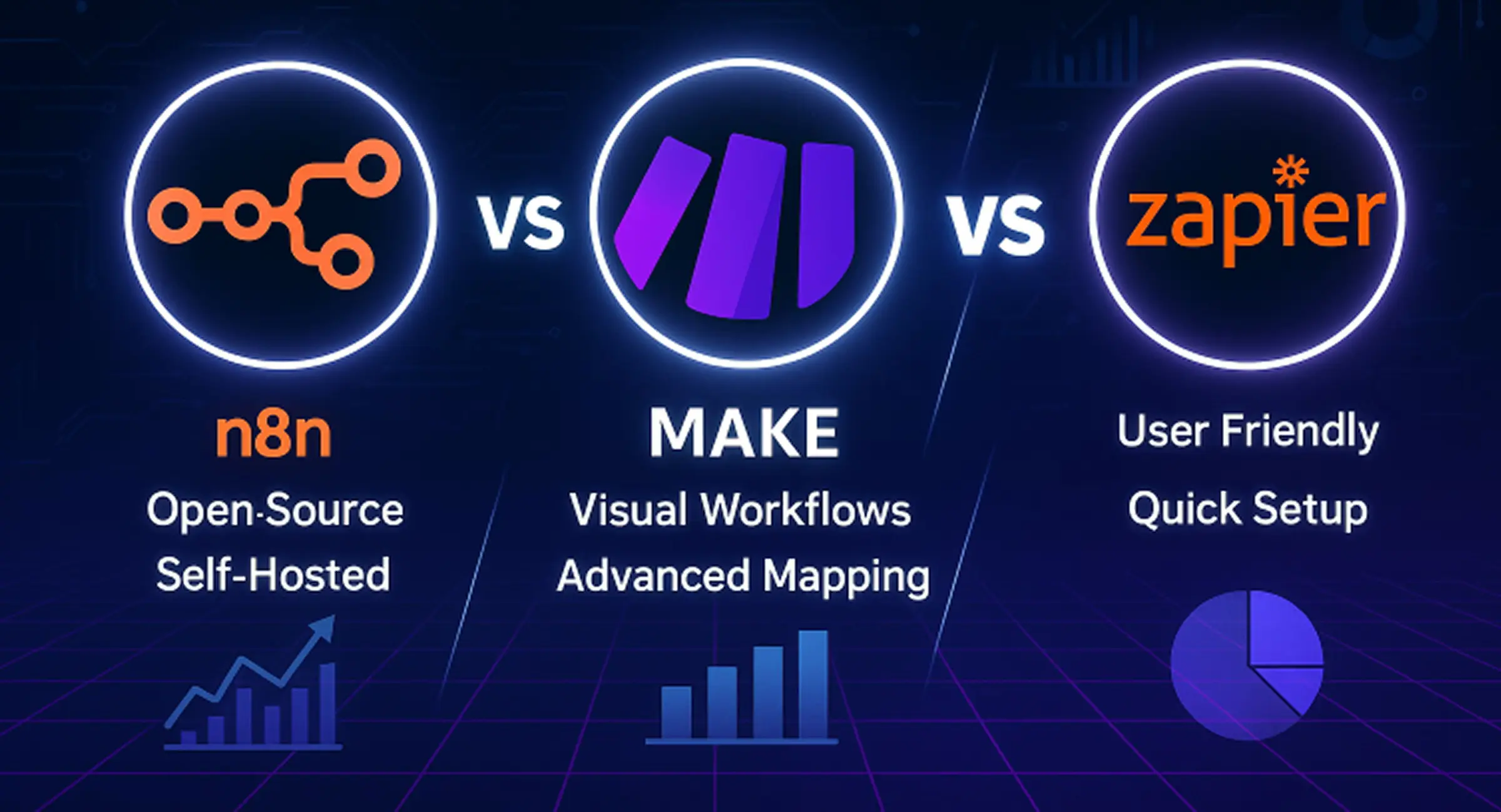 Zapier vs. Make: Automatización de Comunidades con IA